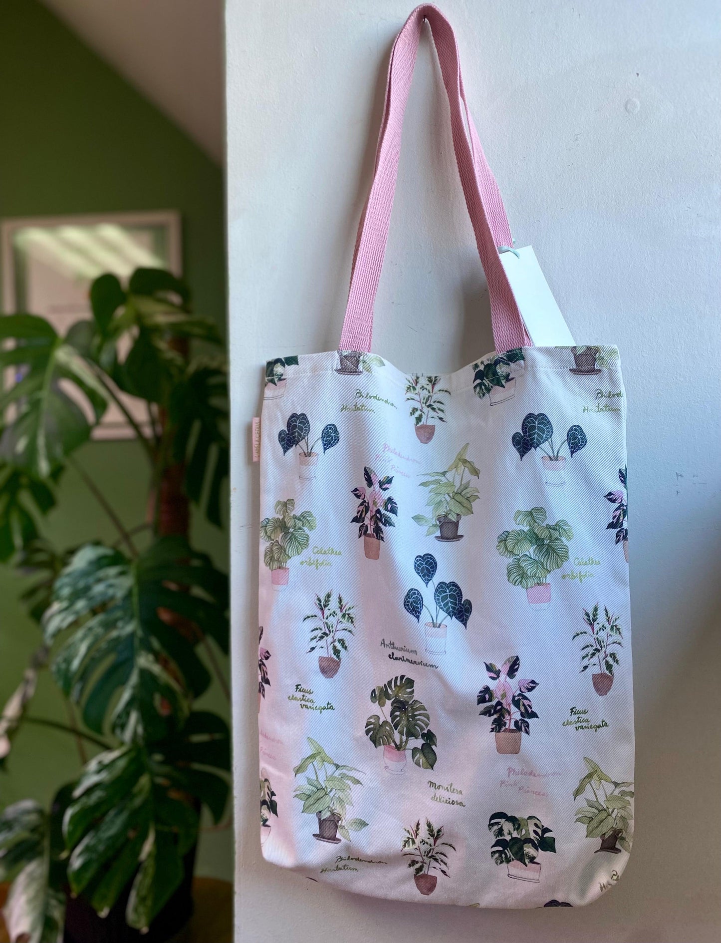 Tote Bag Plant Lady I