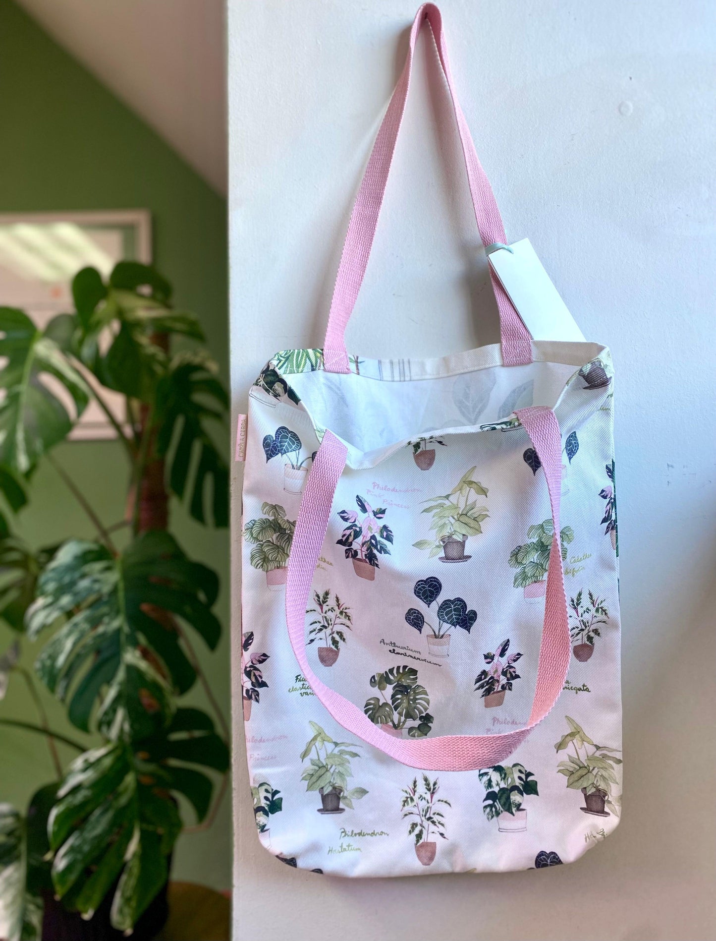 Tote Bag Plant Lady I