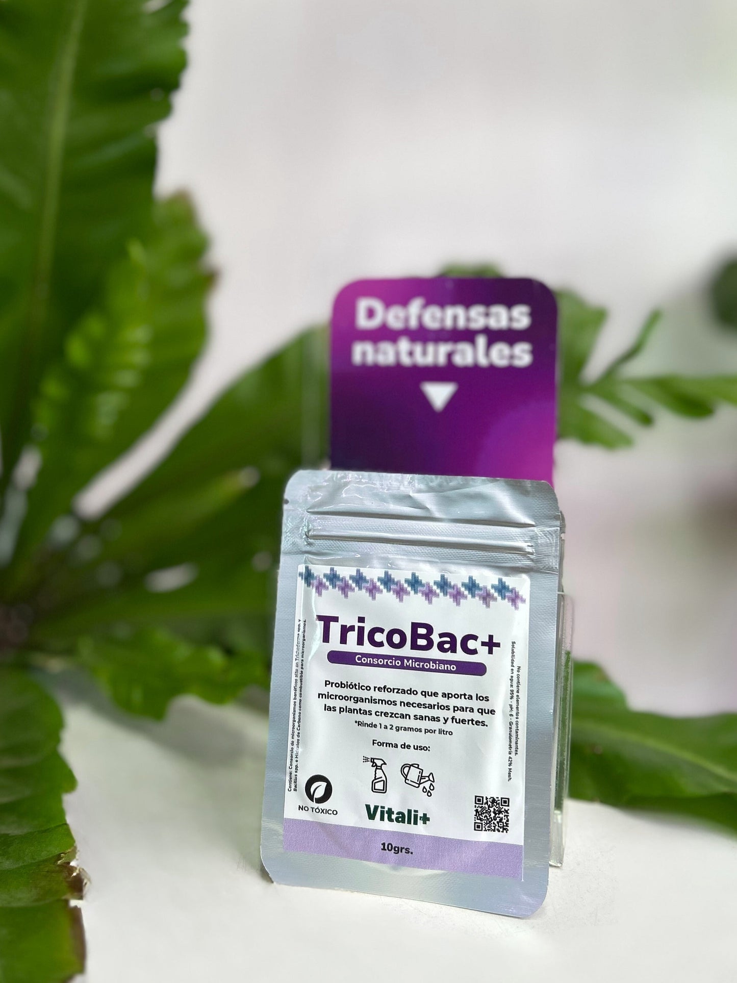 Probiótico reforzado para tus plantas que aporta microorganismos necesarios para crecer sanas y fuertes