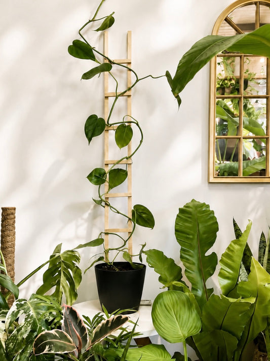 Guía de escalera para plantas