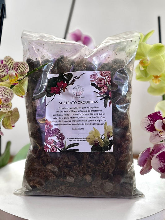 Sustrato premium para Orquídeas