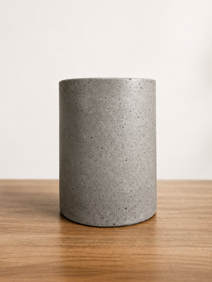 Macetero terrazzo cilíndrico 28 x 21 cm