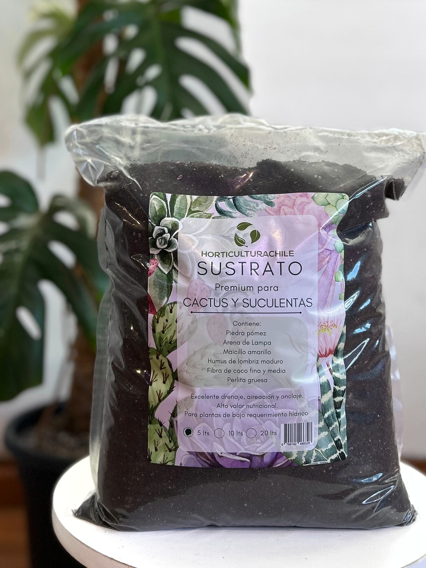 Sustrato premium para suculentas, mezcla aireada y nutritiva ideal para cactus y plantas crasas